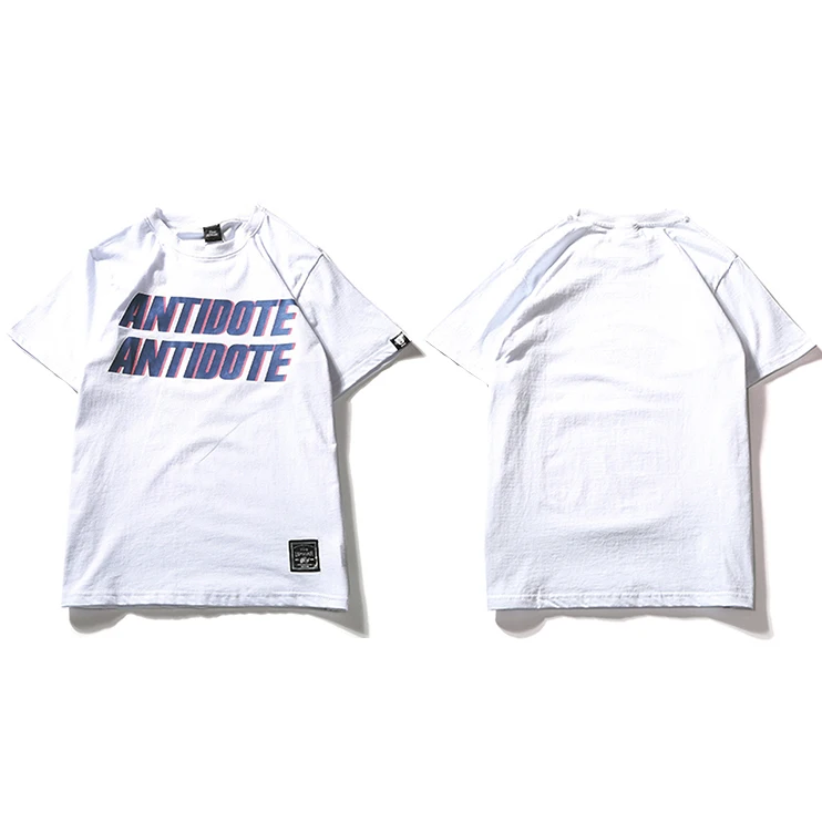 B113621 White Мужская футболка хип-хоп Antidote Трэвиса Скотта рэппера Америка хип-хоп Футболка Харадзюку футболка уличная летняя топы тройники хлопок - Цвет: B113621 White