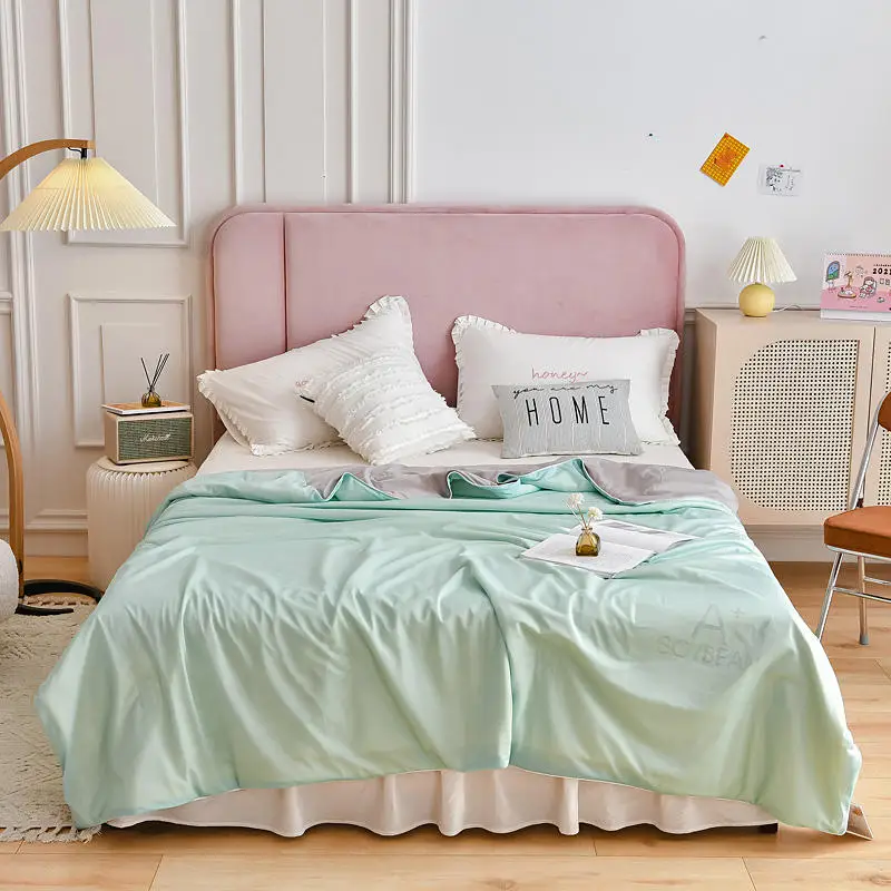 

Летнее моющееся высококачественное Соевое Волокно, кондиционер от одеяла Тенсел, летнее домашнее мягкое тонкое одеяло