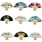 Раскладной веер для рисования по номерам, ручная работа, 10 видов стилей