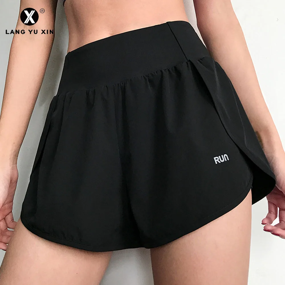 Женские спортивные шорты юбка для йоги и тенниса бега в тренажерном зале фитнеса