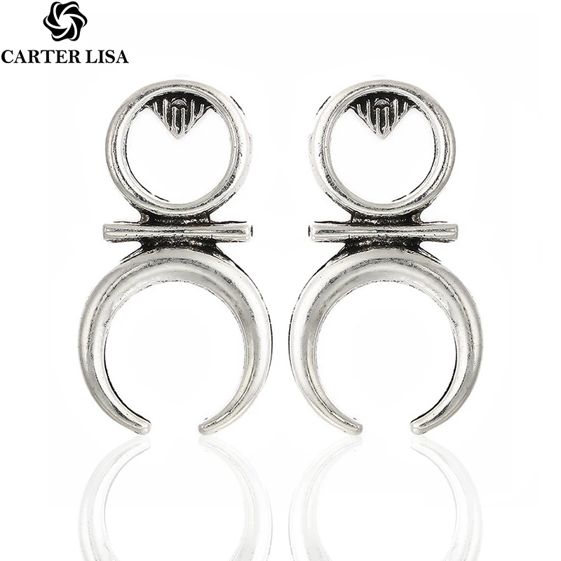 CARTER LISA Новые популярные модные ювелирные изделия золотого цвета геометрические