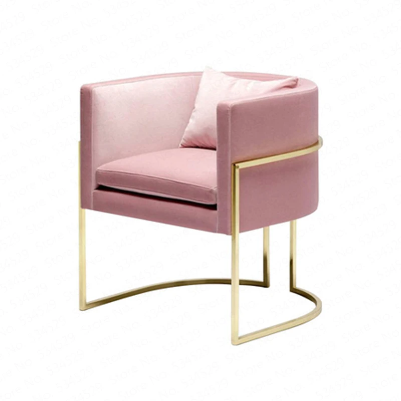 B ленивый скандинавский Одноместный сетчатый Красный Железный креативный