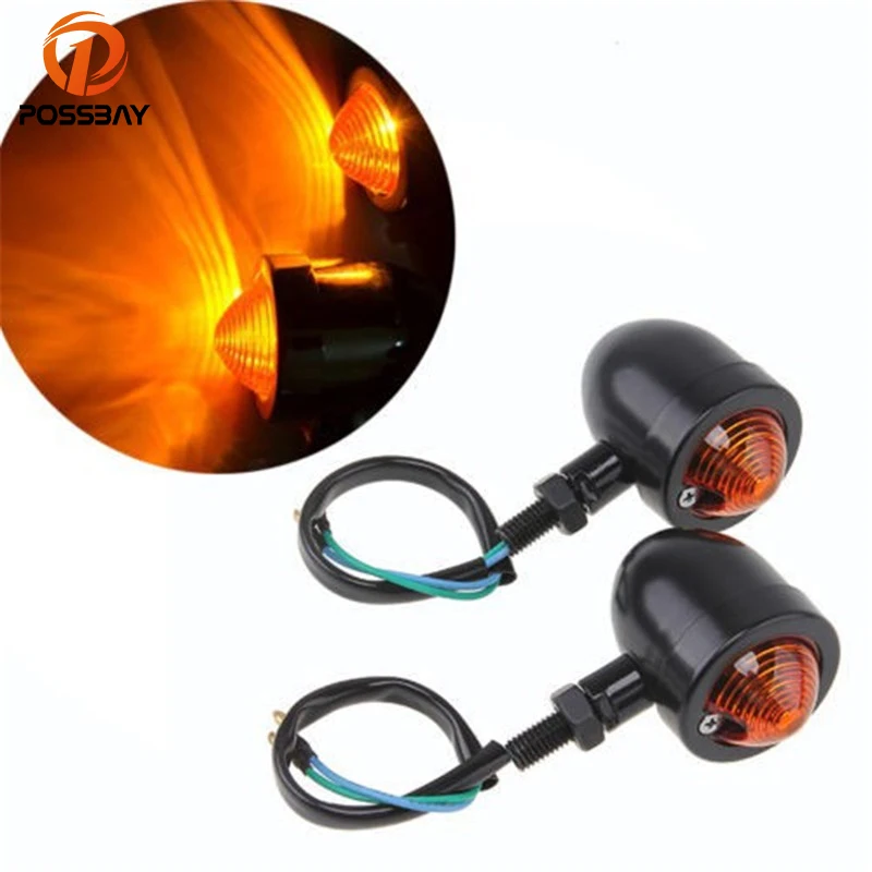 1 пара универсальные мотоциклетные поворотники POSSBAY|motocross lamp|motocross ledmotocross universal |