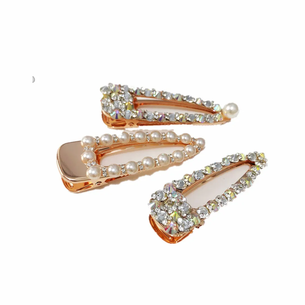 Жемчужный зажим для волос заколка пряжка Шпилька аксессуары укладки женщин и