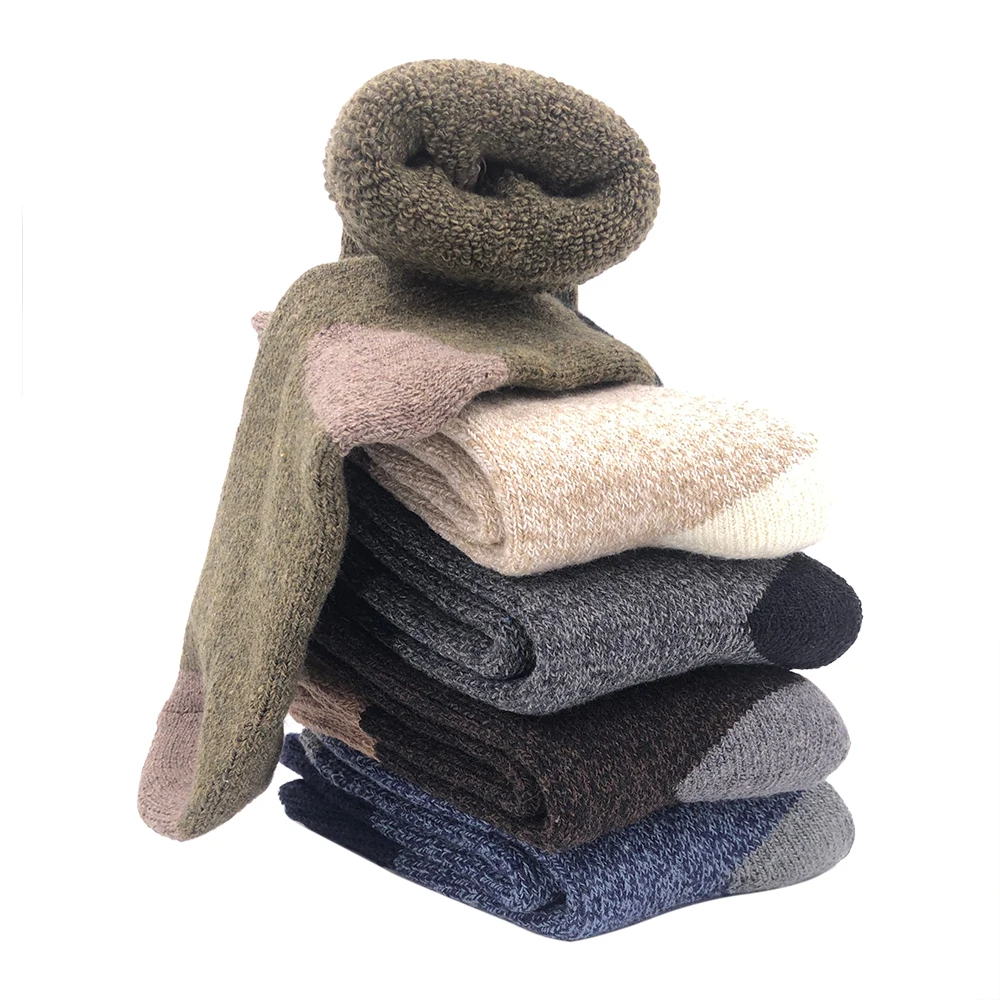 Супер толстые носки мужские зимние теплые мягкие уютные Модные Повседневные для