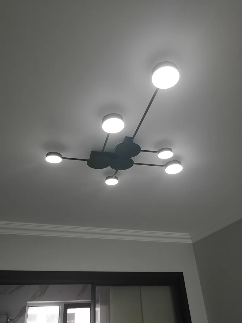 Новая светодиодная Люстра для гостиной, спальни, дома, люстра от sala, современная светодиодная потолочная люстра, лампа, люстра