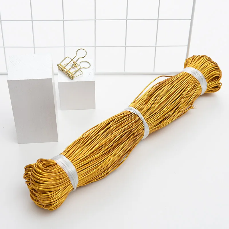 Золотая серебряная эластичная лента резинка эластичные ленты 1 мм 2 для этикеток