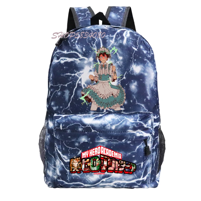 

Anime My Hero Academia Deku Backpack Kids Teens Student School Bags Bookbag Boku No Hero Academia Shoulder Travel Laptop Bags