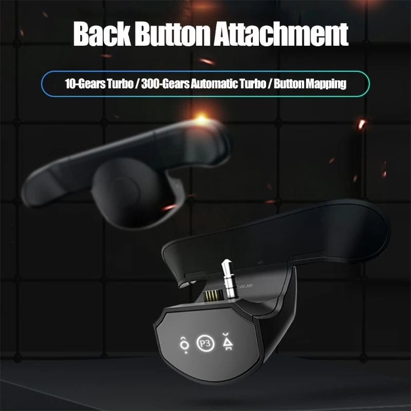 

Gamepad Back Button Attachment Joystick Rear Button Customize TURBO For-SONY PS4