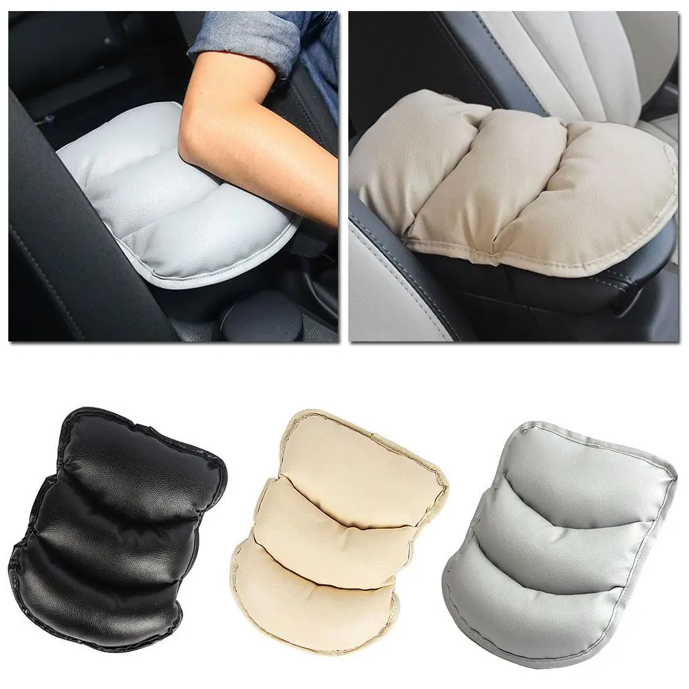 

Universal PU Soft Leather Auto Center Console Box Armrest Seat Protective Pad Mat Cover Cushion Arm Rest Auto Car Accessories