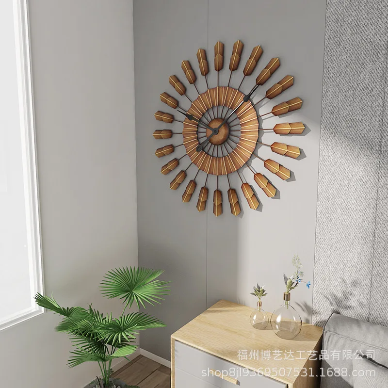 Новые бесшумные кварцевые настенные часы большой 3d современный дизайн