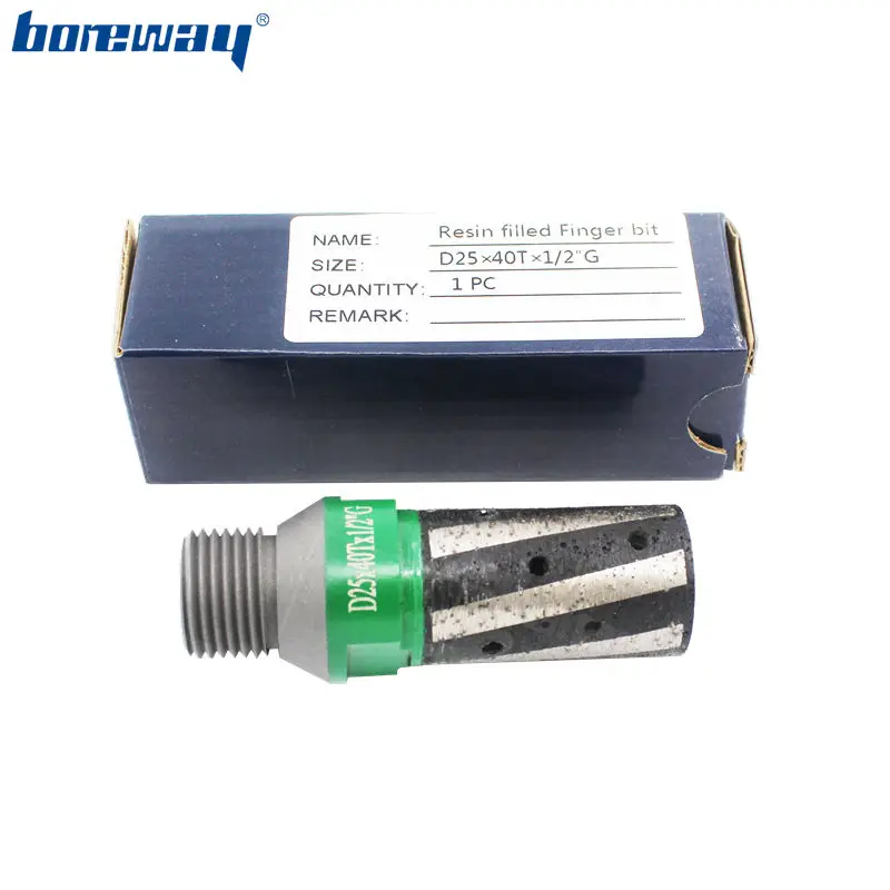 Boreway поставляет кусок D25 * 40T 1/2 &quotG столешницы алмазные сверла с полировкой для