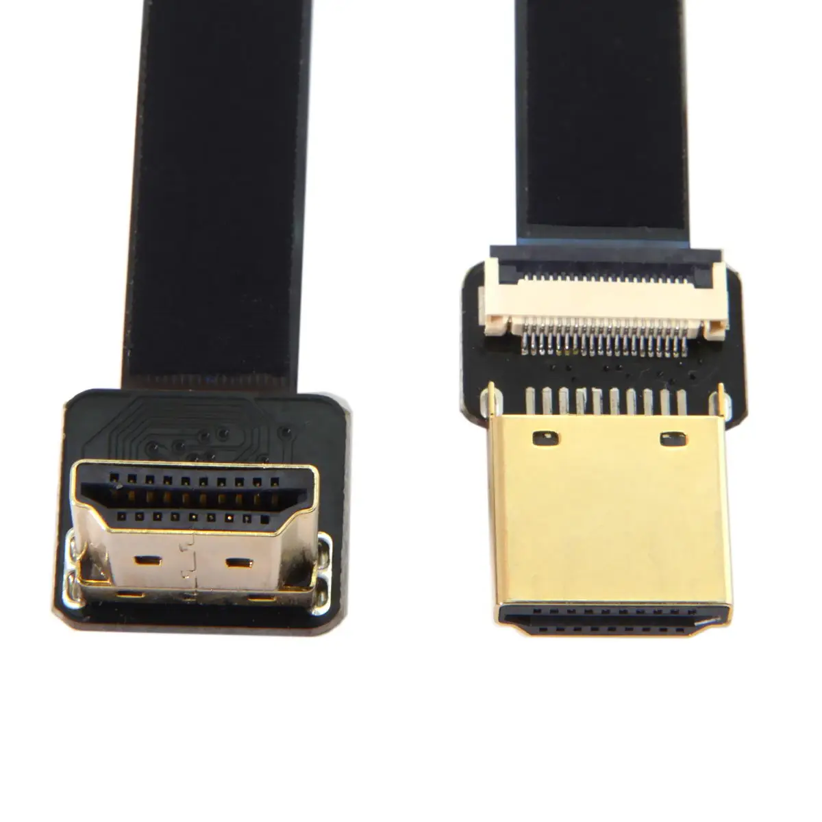 Ленточный кабель FPV HD 90 градусов Mini/Micro к стандартному HDTV-совместимым разъемам PCB