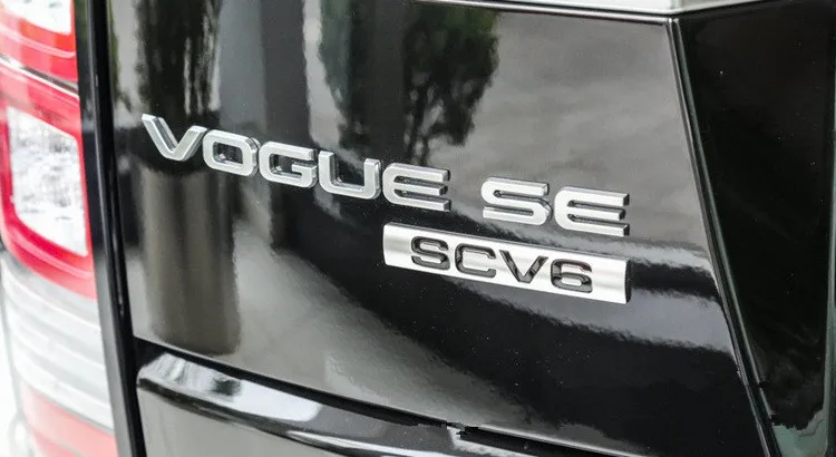 L SDV8 SCV6 Эмблема письмо бар для Range Rover VOGUE VOGUESE Расширенный Executive Edition автомобиля боковой край эмблема на багажник Стайлинг наклейка