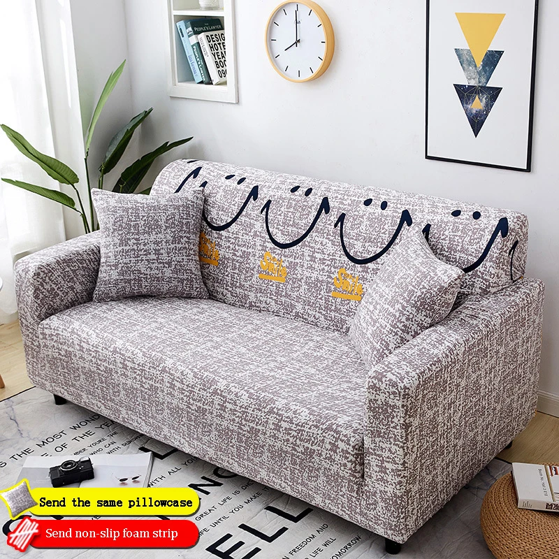 3 местный эластичный диван подлокотник крышка Slipcover стрейч для гостиной Универсальный нескользящий все включено мебель протектор