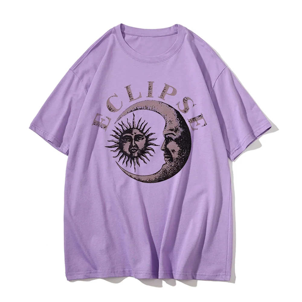 

Cosmos Universe Print Yellow Women's T-Shirt Streetwear Tops Oversized Tshirt Female Unisex Harajuku Summer Short Sleeve T Shirt