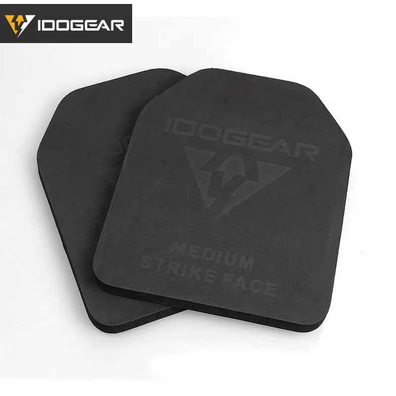 efoam 2pcs IDOGEAR баллистическая фиктивная пластина набор 9 ''x 12'' аксессуары для переноски панели набор для AVS JPC тактический охотничий жилет бронежилет черный - Цвет: efoam 2pcs