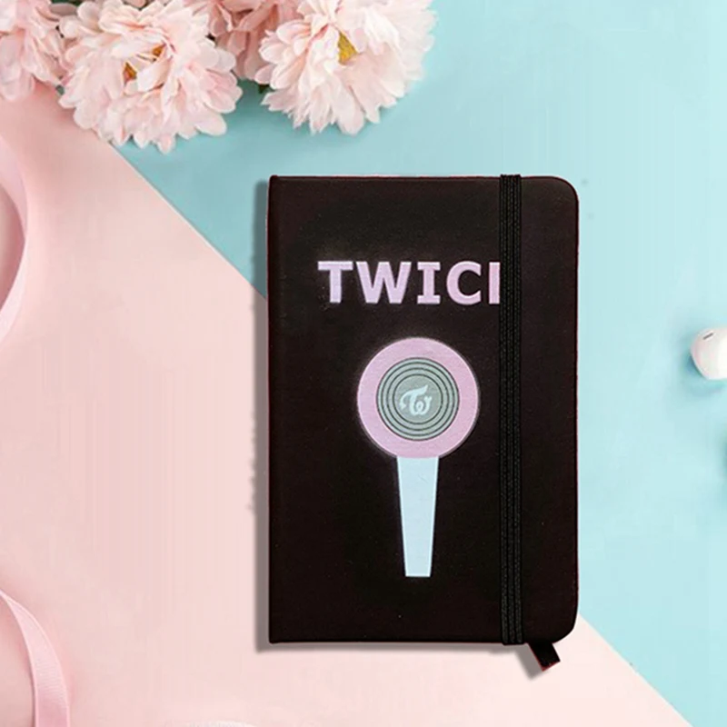 KPOP BLACKPINK Got7 Twice Txt IZONE SEVENTEEN блокнот ПУ школьные принадлежности тетрадь мультфильм Pocketbook подарки