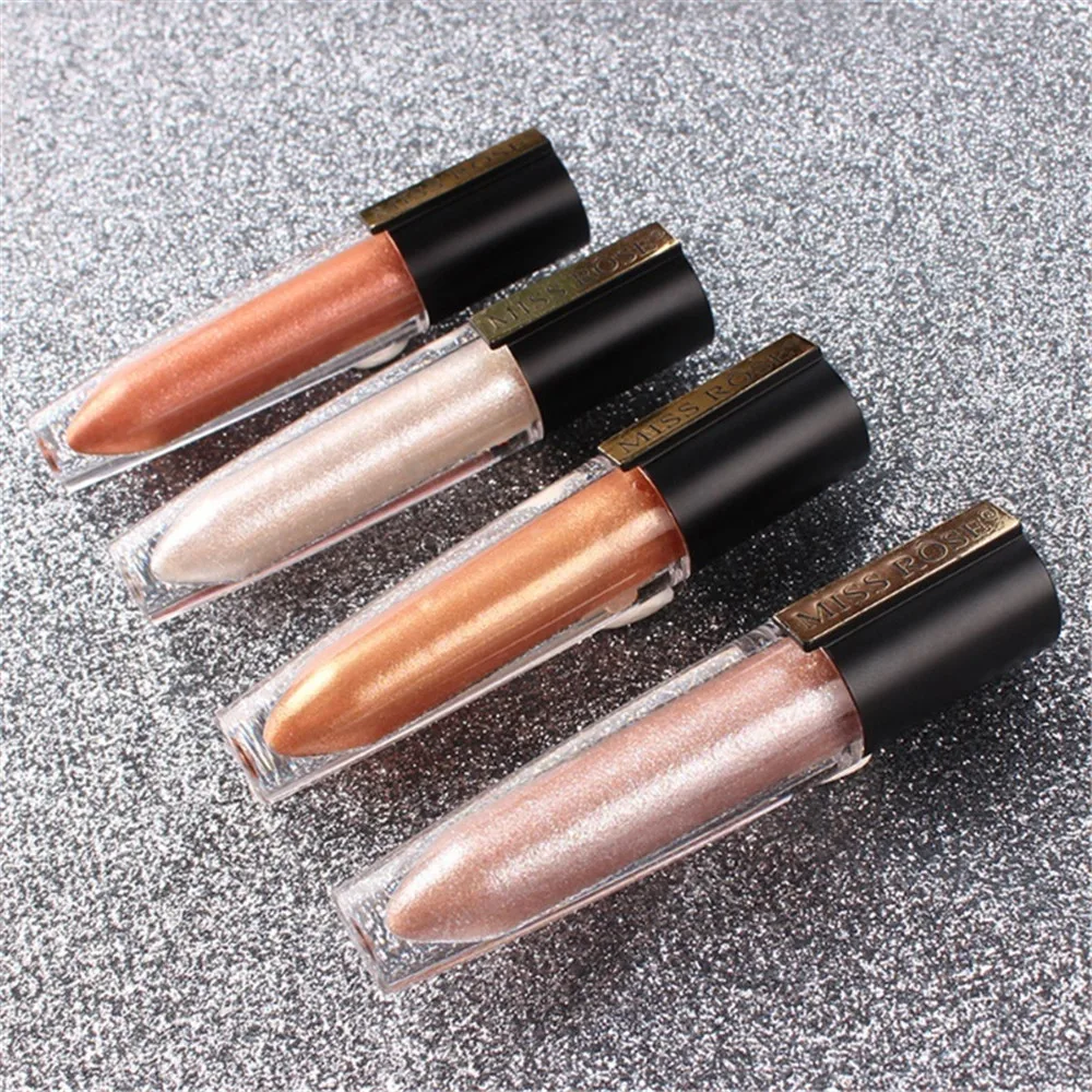 Блестящий Блеск для губ 12 цветов жидкая Мерцающая матовая помада водостойкий