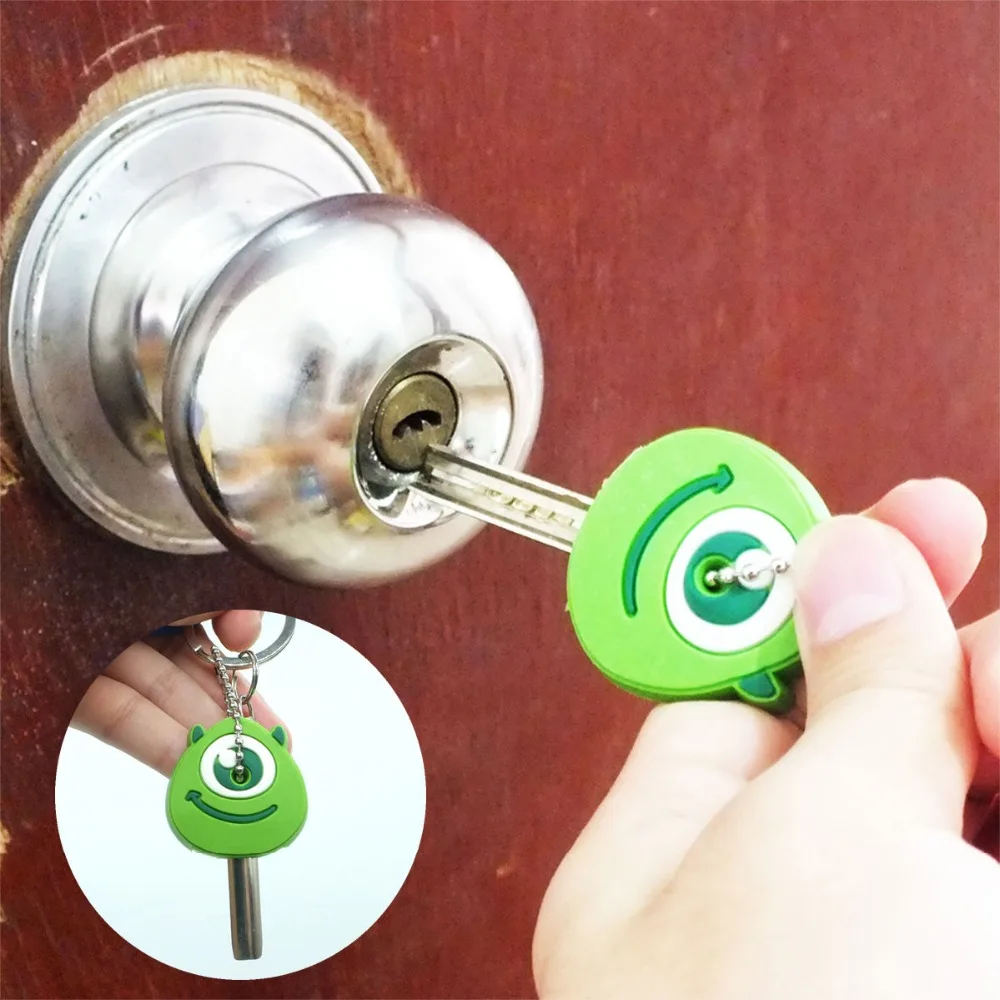 25 стилей мультяшный силиконовый защитный чехол для ключей пылезащитный