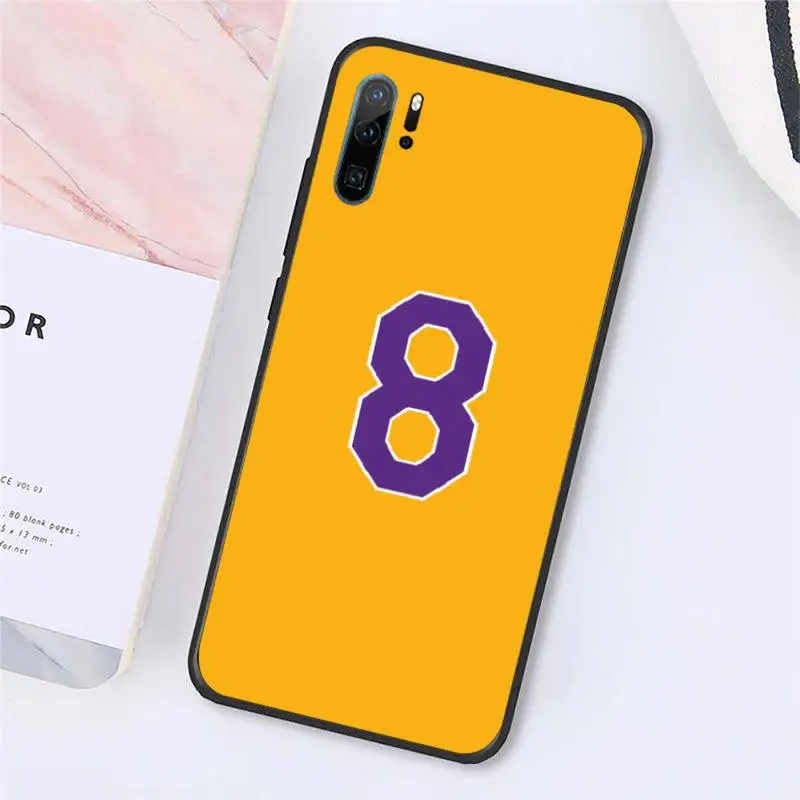 

Basketball 23 24 Lucky Number Phone Cases For Huawei honor Mate P 10 20 30 40 Pro 10i 9 10 20 8x Lite Y91C V17 6.38 6.44