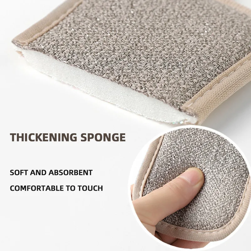 3 шт. Кухня очистки Полотенца посуда кисти анти смазка для протирки ветоши