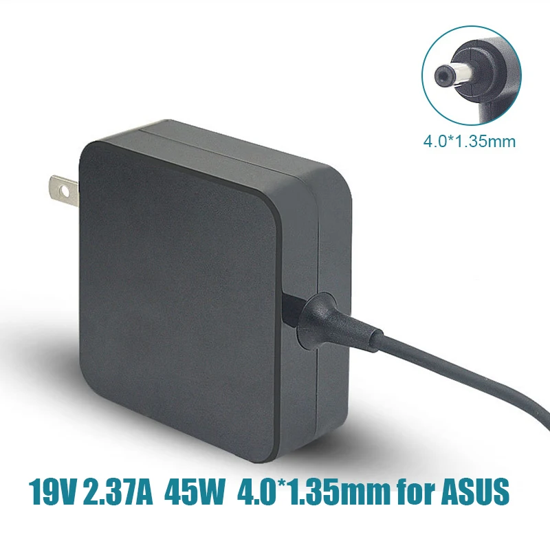 

Адаптер питания для ноутбуков Asus Zenbook UX305 UX21A UX32A X201E UX52Notebook, 19 в, 4,0 А, 45 Вт, 1,35 * мм