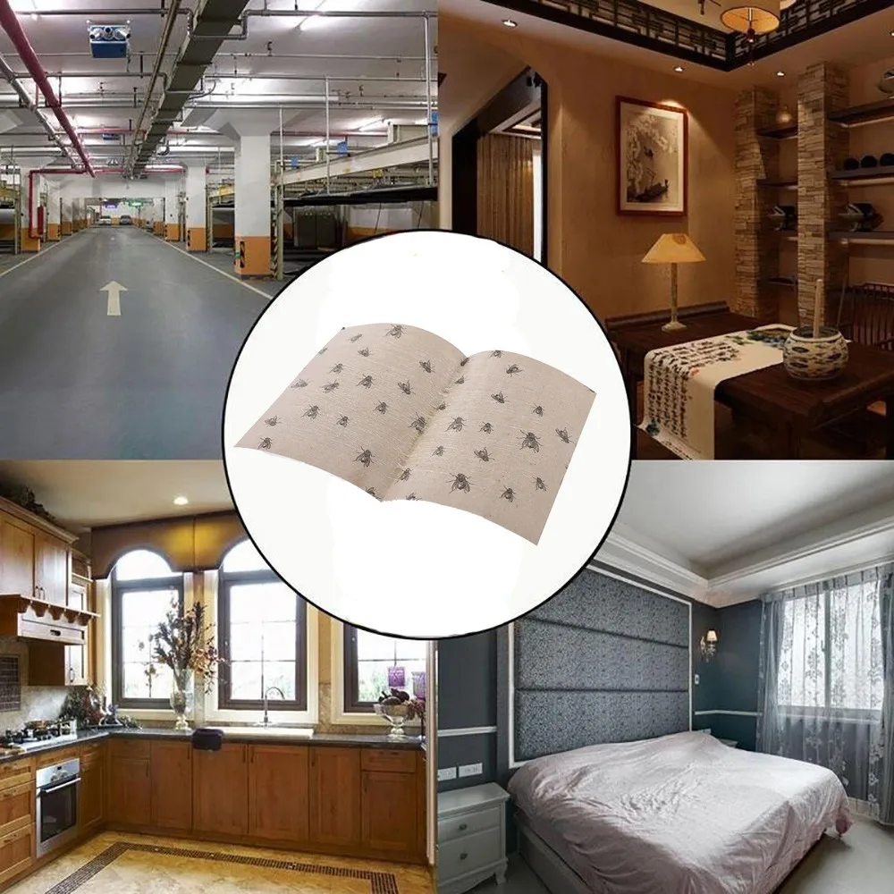 Strong Flies Traps Glue Bugs Sticky Board Catching Aphid Insects Killer Pest Control Whitefly Thrip Leafminer Sticker | Дом и сад