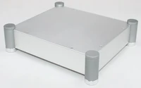 full aluminum wa82 preamp chassis power amplifier box diy preamplifier enclosure 320x70x280mm