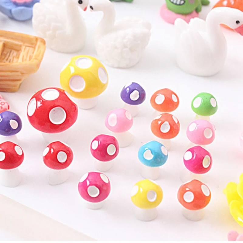 

Miniature Ornaments Kit for DIY Fairy Garden Dollhouse Decoration Resin Crafts Home Decoration DIY Ornament Toys