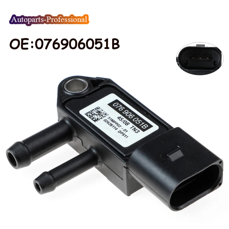 

Differential Pressure Sensor 076906051B For Audi Q3 2012-2016 Volkswagen Amarok 2010-2016 Seat Alhambra 2011-2016 for Diesel 2.0