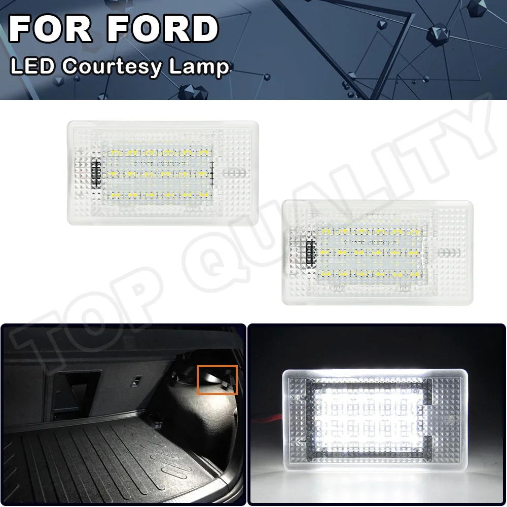 Светодиодная подсветка для багажника Ford B Max C Escort Fiesta Focus Fusion Galaxy Sierra Valencia
