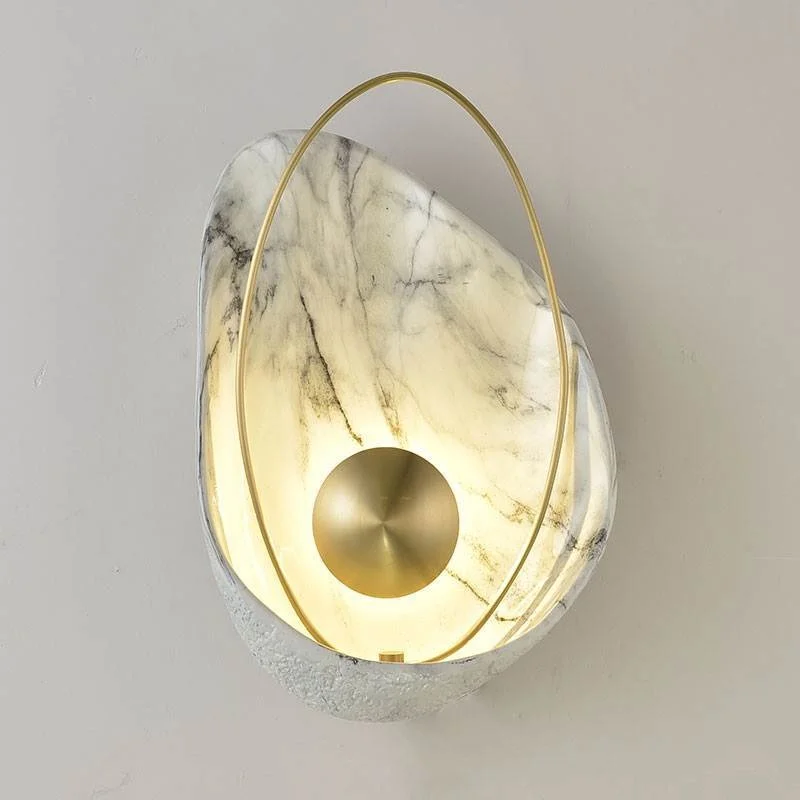 

Скандинавский светодиодный камень абажур освещение Светодиодная люминесцентная лампа espelho прикроватная лампа освещение комнаты