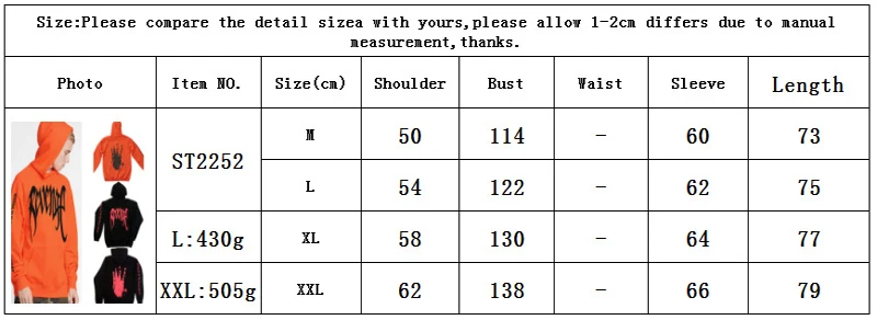 

Revenge Letter Print Hoodie Sweatshirts Xxxtentacion Hoodies Sad Rapper Hip Hop Hooded Pullover Swag Cotton Hoody Sweatshirt