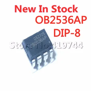 5PCS/LOT OB2536AP OB2536 DIP-8 LCD power chip control power switch PWM In Stock NEW original IC