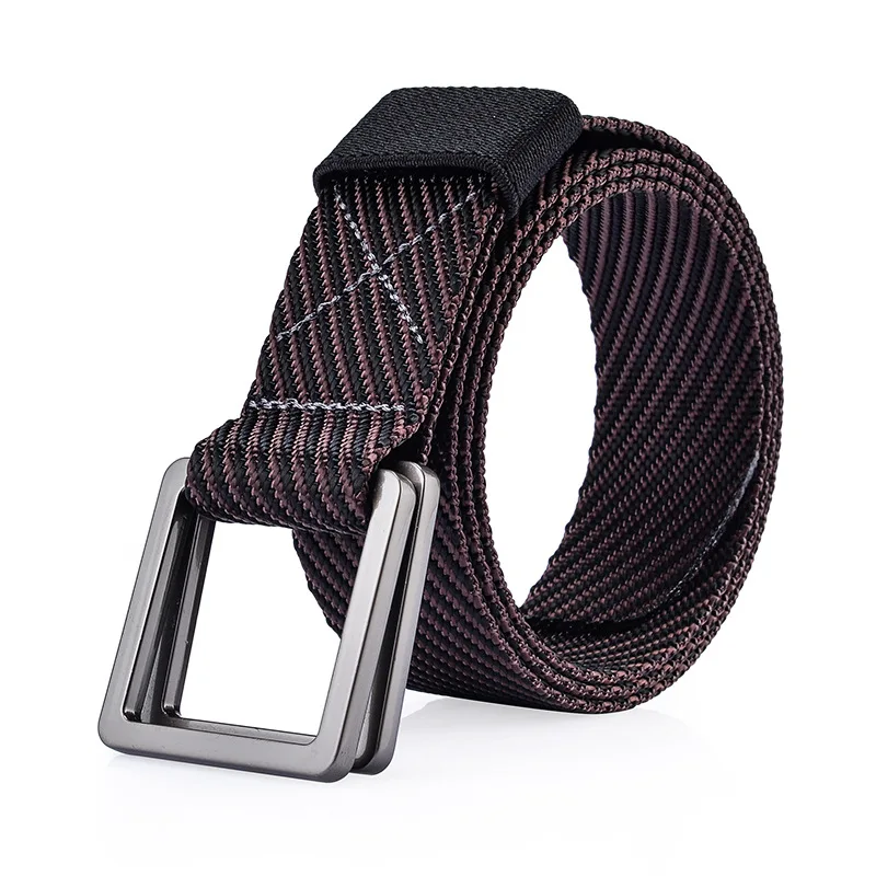 Мужские и женские повседневные тканевые ремни из чистого нейлона джинсы брюки