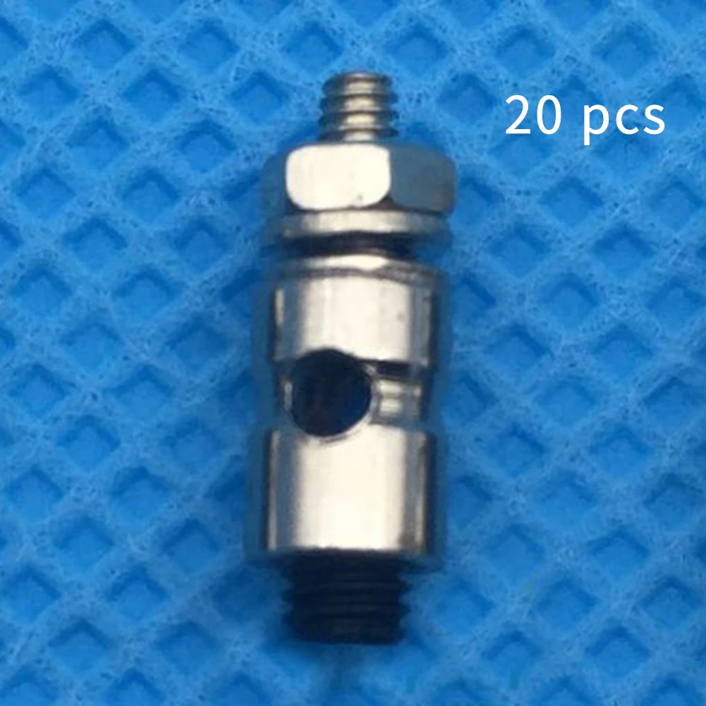 20pcs Parts Quick Adjustable Accessories Wire Rod Helicopter Servo Connector For RC Airplane Push Link Plug Linkage Stopper | Игрушки и