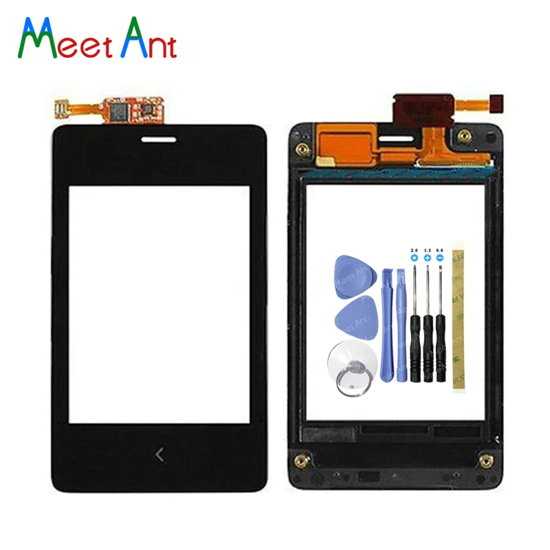 Высокое качество 2 8 &quotдля Nokia Asha 502 N502 сенсорный экран дигитайзер сенсор внешнее