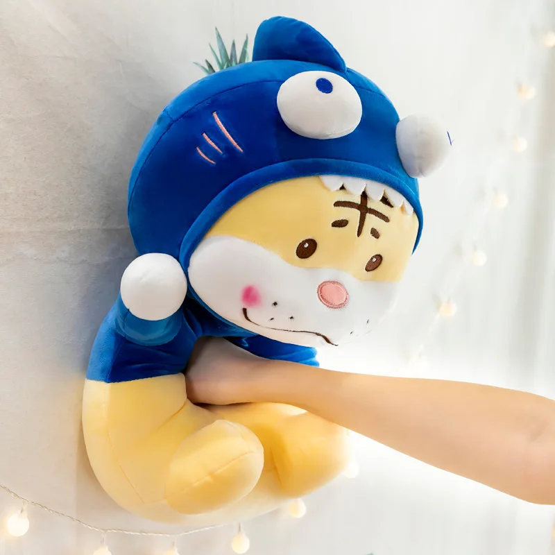 

Plush Tiger Stuffed Toy Children Simulation Animal Toys Men And Women Toys Soft Birthday Gift Decoration Christmas Gift For Kids