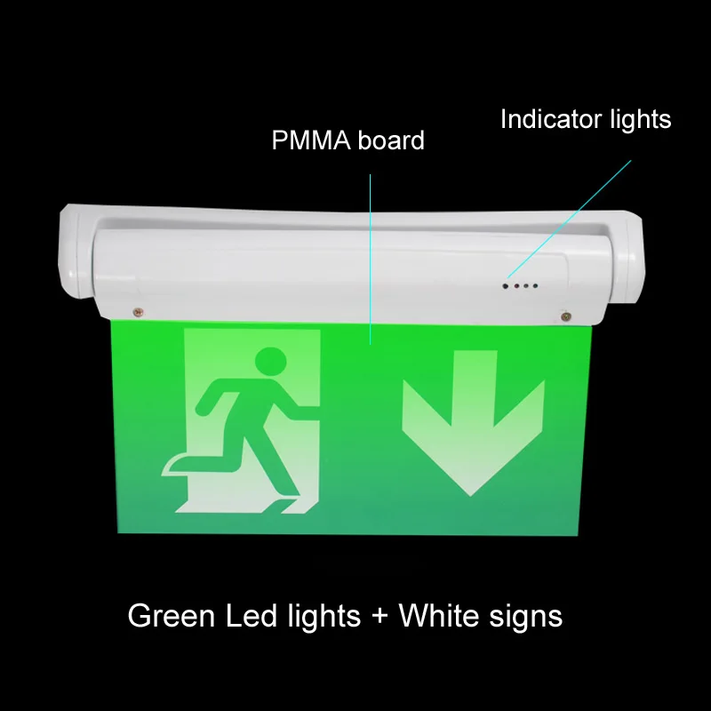 Новый встроенный светодиодный светильник для выхода из ПММА Потолочные и