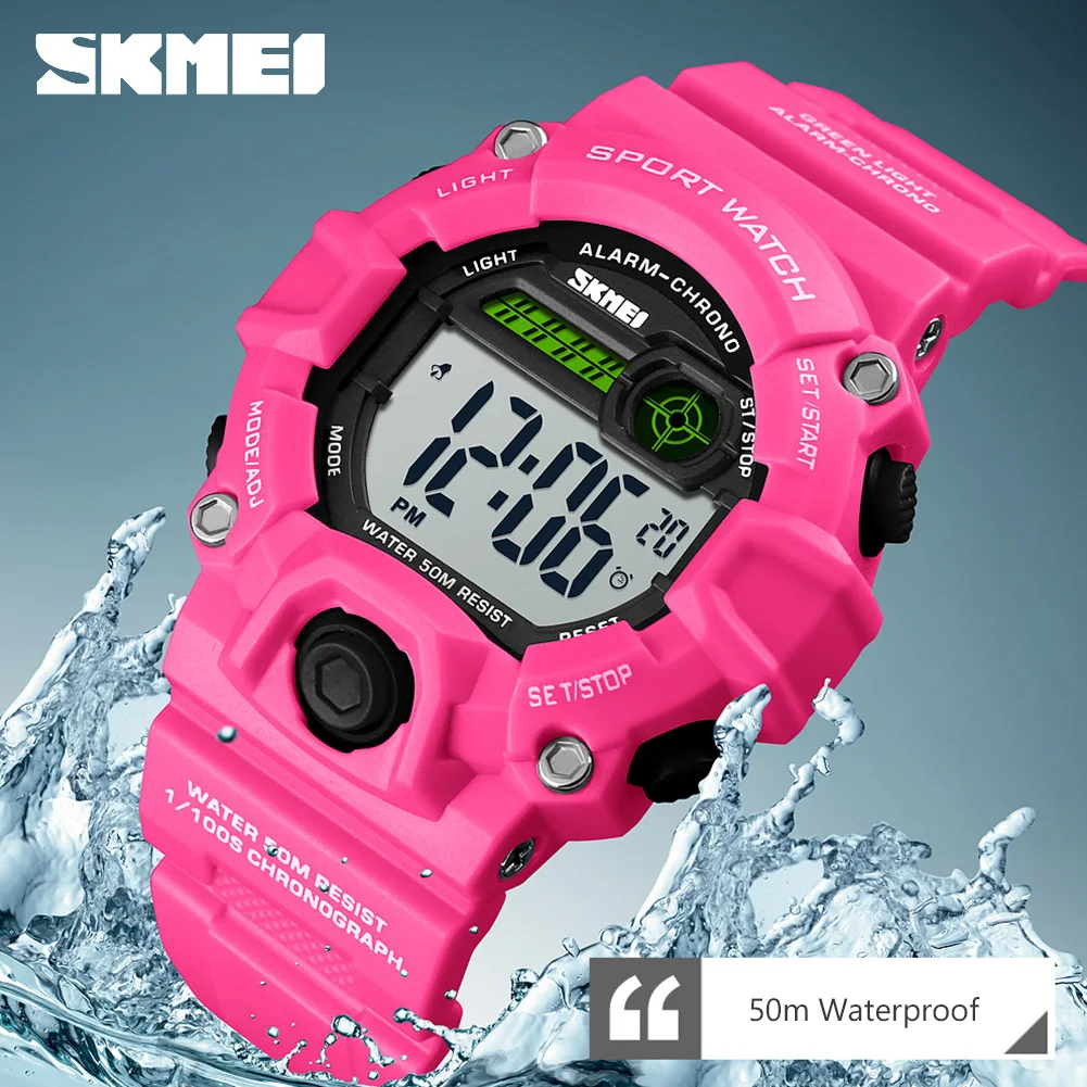 

SKMEI Children Sports Watch Shockproof Waterproof Outdoor Children Watches Fashion Digital Watch Student Boy Relogio Masculino