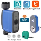 Таймер для полива почвы Tuya, Wi-Fi датчик влажности почвы для умного дома и сада, контроллер системы