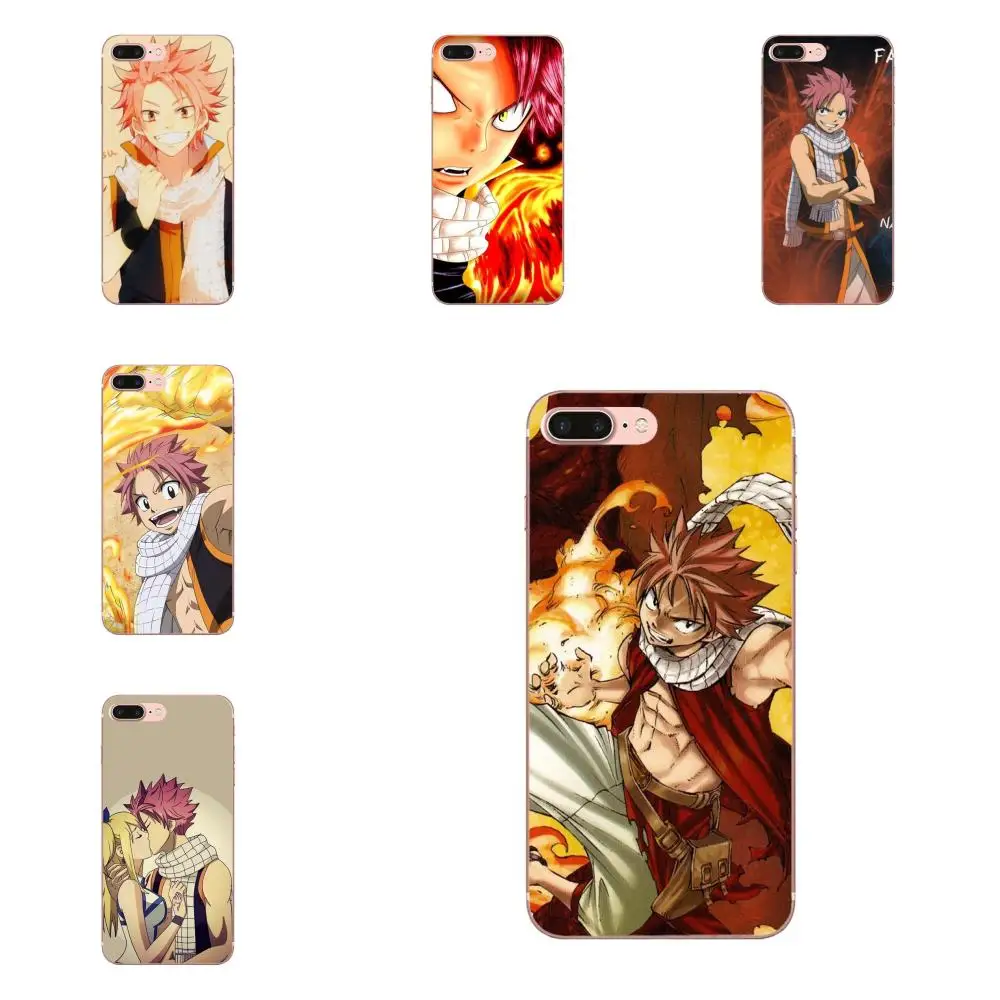 Фея Тай Lucy и Natsu японское аниме для HTC Desire 530 626 628 630 816 820 830 One A9 M7 M8 M9 M10 E9 U11 U12 Life