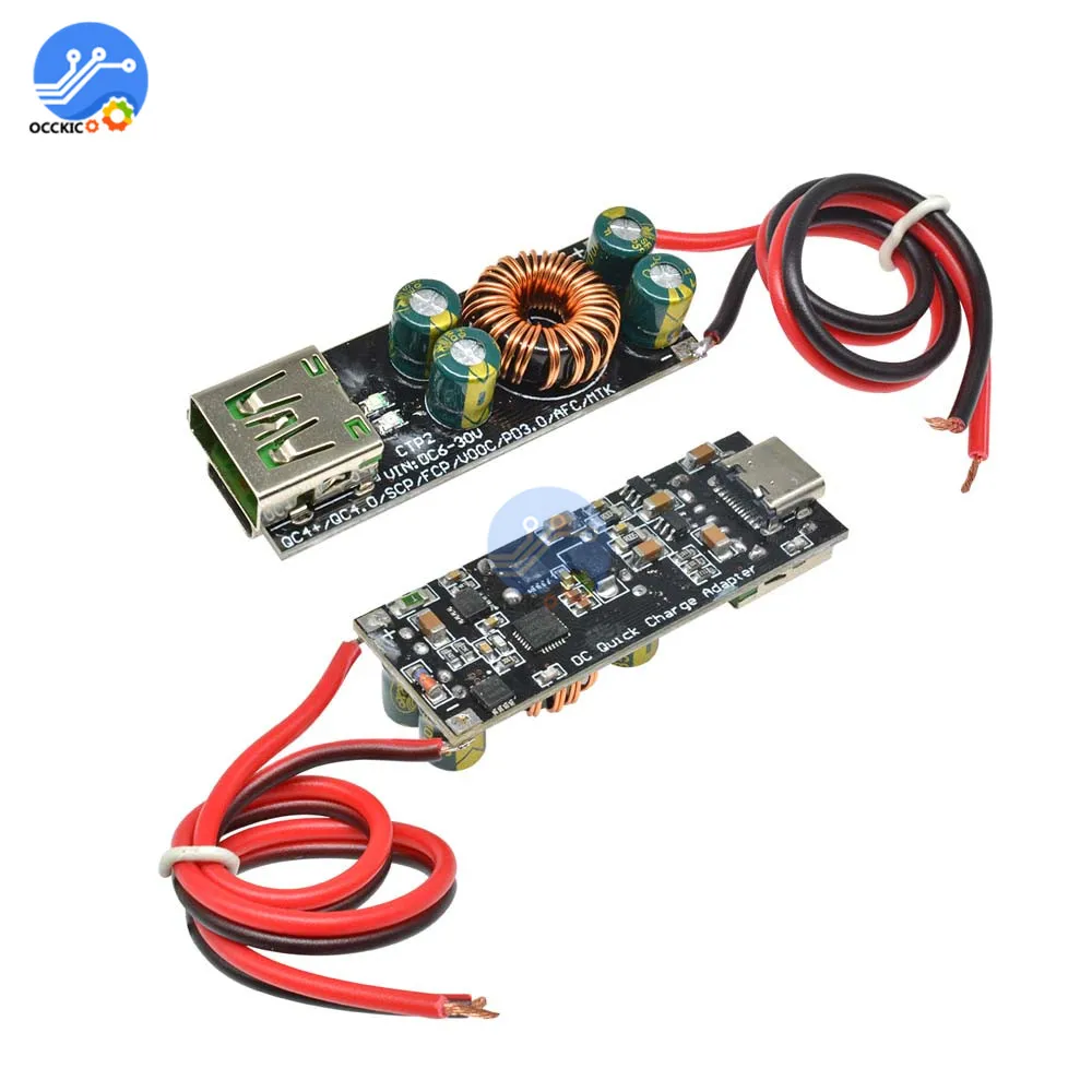 QC4.0 QC3.0 USB Type C модуль быстрого зарядного устройства для Мобильный телефон Быстрая
