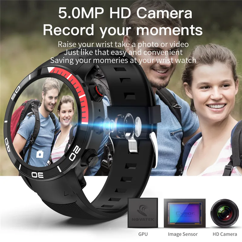 Смарт часы H8 на Android 1 ГБ 16 Ip68 водонепроницаемые Bluetooth wifi умные мужские GPS карты goolgle
