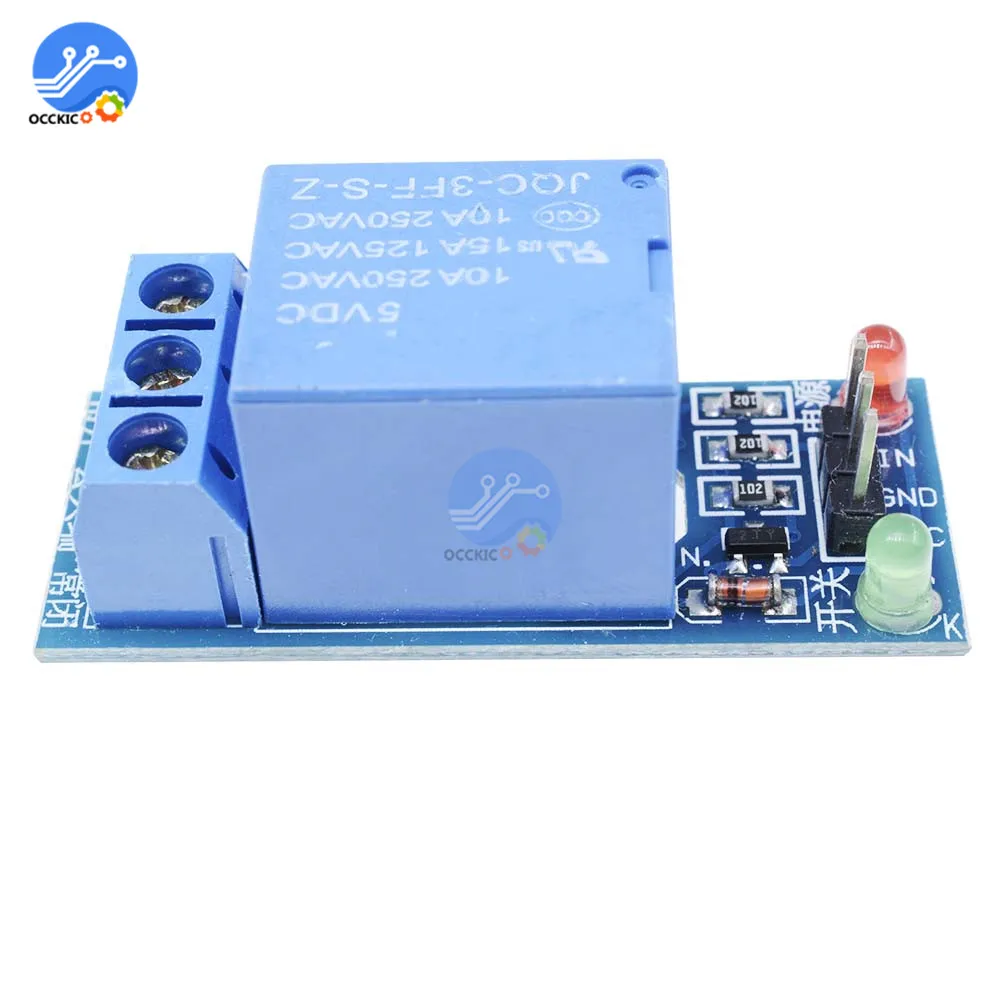 5 шт./лот в триггер низкого уровня Один 1-канальный релейный модуль Интерфейсная