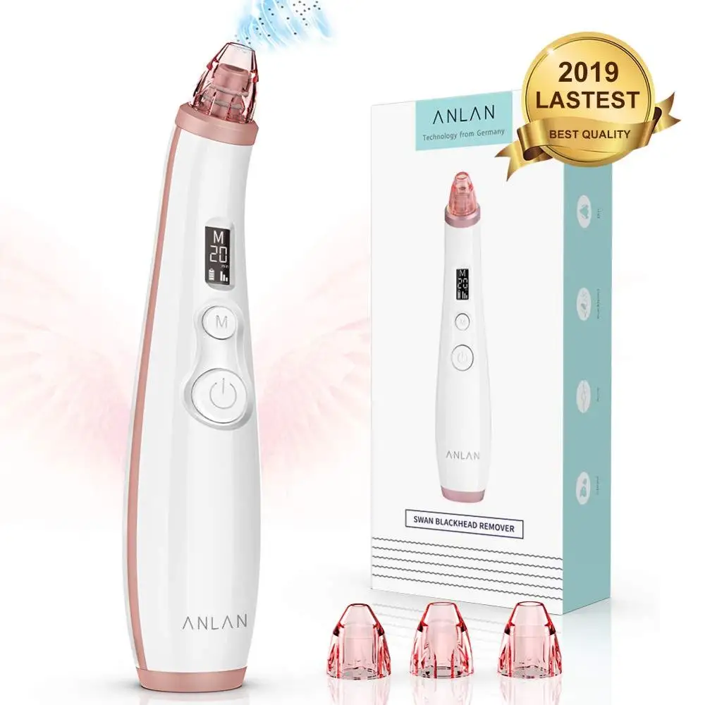 blackhead remover2 ANLAN средство для удаления черных точек лица Чистая пора вакуумное Удаление прыщей вакуумное всасывание инструмент для дермабразии лица Уход за кожей - Цвет: blackhead remover2