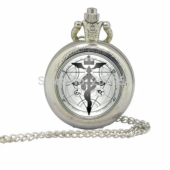 Карманные часы Alchemist 1 шт./лот в викторианском стиле стальные полностью