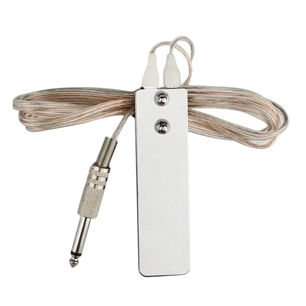 Мини с ножками из нержавеющей стали педаль переключатель контроллер татуировки