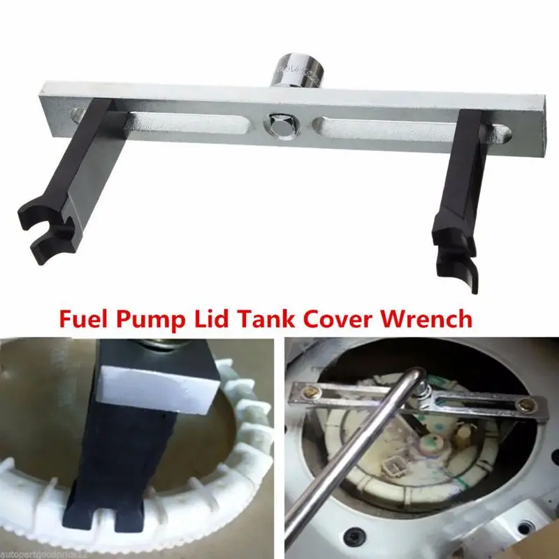 

Adjustable Car Fuel Pump Lid Tank Pump Cover Remove Spanner Wrench Hand Tool Universal Repair Tools For Honda Toyota